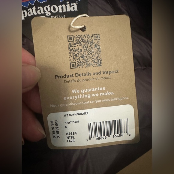 Patagonia Down Sweater Women’s Jacket - Picture 5 of 6